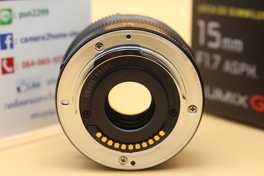 ขาย Lens Panasonic LEICA DG SUMMILUX 15mm F1.7 ASPH (สีดำ) สภาพสวยใหม่ อดีตประกันร้าน ไร้ฝ้า รา แถมFilter อุปกรณ์ครบกล่อง  อุปกรณ์และรายละเอียดของสินค้า 1.